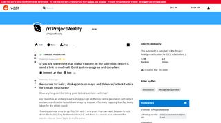 
                            7. /r/ProjectReality - Reddit