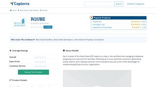 
                            4. RQUBE Reviews and Pricing - 2019 - Capterra