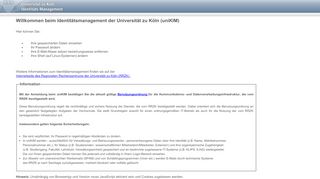 
                            5. RRZK: Identitäts-Management - uniKIM - Universität zu Köln