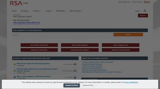 
                            3. RSA Customer Support | RSA Link