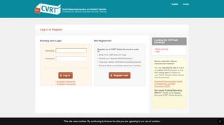 
                            3. RSA - CVRT: Home Page