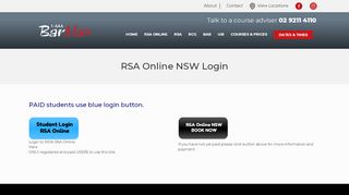 
                            9. RSA Online NSW Login | Barmax