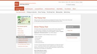 
                            5. RSA.ie - The Theory Test