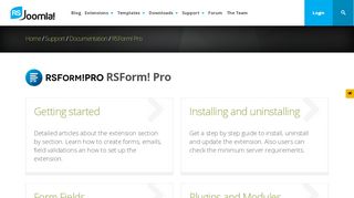 
                            11. RSForm!Pro User Guide - RSJoomla!