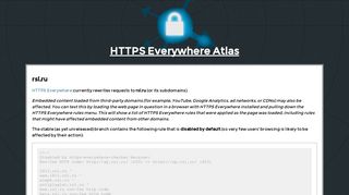 
                            8. rsl.ru - HTTPS Everywhere Atlas