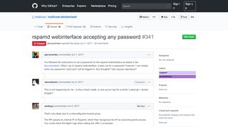 
                            13. rspamd webinterface accepting any password · Issue #341 ... - GitHub