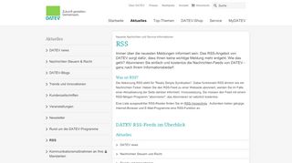 
                            13. RSS - Datev