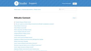 
                            3. RStudio Connect – RStudio Support