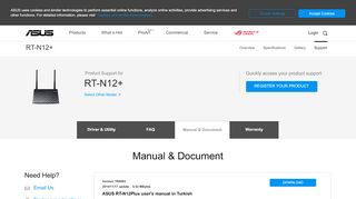 
                            6. RT-N12+ Manual | Networking | ASUS Global