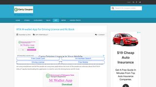 
                            5. RTA M-wallet App for Driving Licence and Rc Book - EarlyCoupon