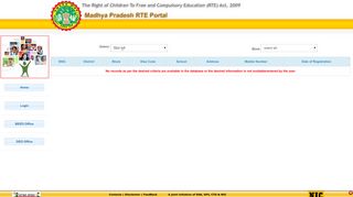 
                            9. RTE :: School List - Education Portal