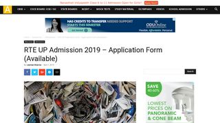 
                            2. RTE UP Admission 2019 | AglaSem Schools