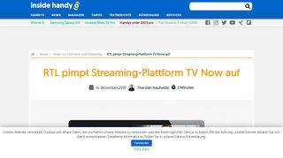 
                            8. RTL pimpt TV Now auf: Streaming-Plattform mit neuem Abo