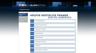 
                            2. RTL Surfstick - Häufig gestellte Fragen zum Prepaid Surfstick