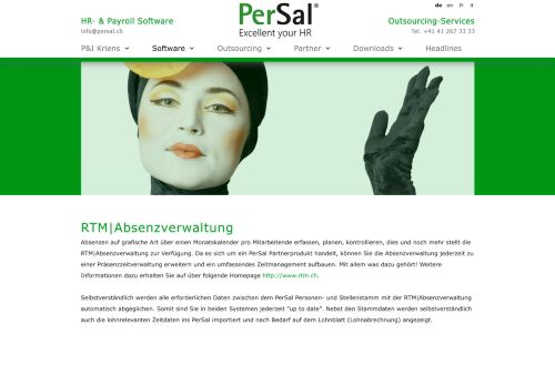 
                            10. RTM-Absenzverwaltung - PerSal AG