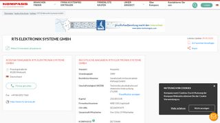 
                            7. Rts Elektronik Systeme Gmbh - Wolnzach 85283 (Saale-orla-kreis ...