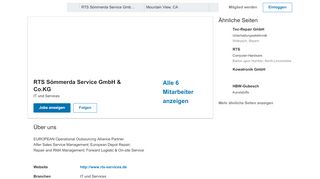 
                            6. RTS Sömmerda Service GmbH & Co.KG | LinkedIn