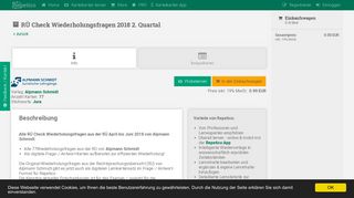 
                            7. RÜ Check Wiederholungsfragen 2018 2. Quartal | Karteikarten online ...