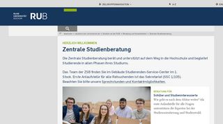 
                            1. RUB - ZSB - Chipkarte - an der Ruhr-Universität Bochum