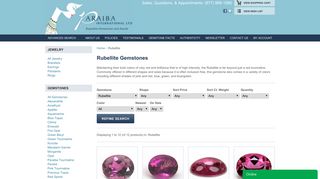 
                            11. Rubellite Stone, Loose Rubellite Gemstones - Paraiba International