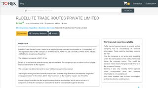 
                            5. Rubellite Trade Routes Private Limited - Financial Reports, Balance ...