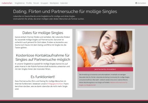 
                            7. rubensfan: Singlebörse für Mollige Frauen und Männer, Forum für Dicke.