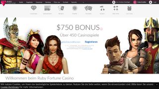 
                            1. Ruby Fortune Casino: Freuen Sie sich auf hochwertige Online-Spiele