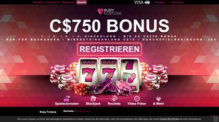 
                            7. Ruby Fortune - seriöseste Mobile Casino!