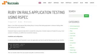 
                            11. Ruby on Rails application testing using RSpec | Ruby on Rails RSpec