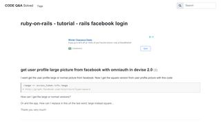 
                            12. ruby-on-rails rails graph - get user profile large picture from facebook ...
