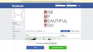 
                            9. rubybox - Home | Facebook