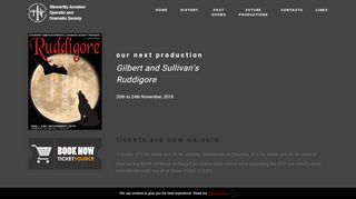 
                            2. Ruddigore 2018 - Stewartby Operatic and Dramatic Society