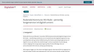 
                            6. Rudersdal Kommune: Min Rude - Resource | Digitaliseringsstyrelsen