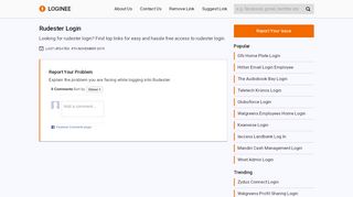 
                            2. Rudester Login - Your Ultimate Gateway to Login into any Website!