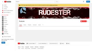 
                            8. Rudester - YouTube