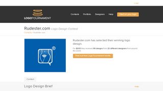 
                            7. Rudester.com - LogoTournament