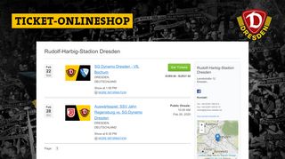 
                            6. Rudolf-Harbig-Stadion Dresden Tickets - Etix.com