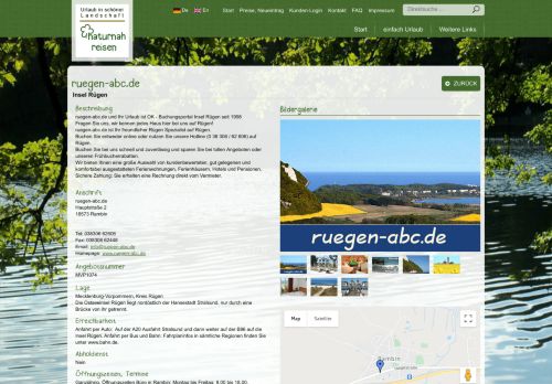 
                            7. ruegen-abc.de - Unterkunftsvermittlung auf Rügen - Ferienunterkünfte ...