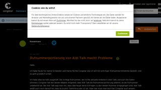 
                            12. Rufnummerportierung von Aldi Talk macht Probleme - Postpaidtarife ...