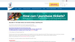 
                            2. Rugby World Cup 2019 Official Ticketing Site - Rugby World Cup Tickets
