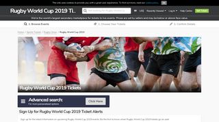 
                            7. Rugby World Cup 2019 Tickets - Viagogo