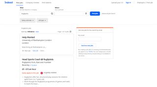 
                            13. Rugbytots Jobs - February 2019 | Indeed.co.uk