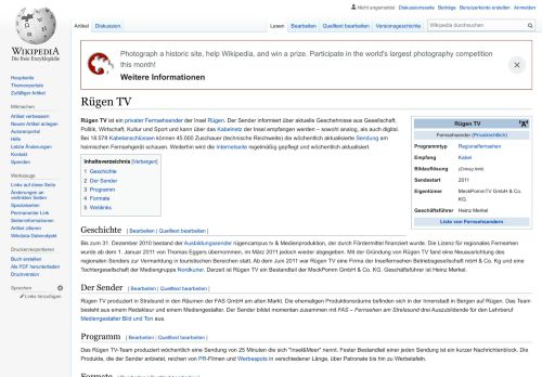 
                            5. Rügen TV – Wikipedia