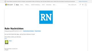 
                            7. Ruhr Nachrichten beziehen – Microsoft Store de-AT