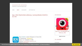 
                            8. Ruhr Nachrichten eZeitung - Lensing Medien GmbH & Co. KG - App