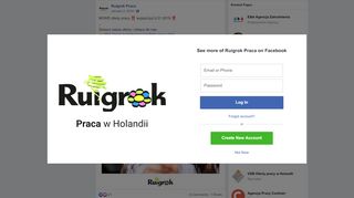 
                            13. Ruigrok Praca - NOWE oferty pracy ‼   wyjazd już 6.01.2019 ...