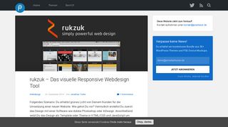 
                            7. rukzuk - Das visuelle Responsive Webdesign Tool - Pixeltuner.de