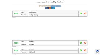 
                            4. rule34.paheal.net - free accounts, logins and passwords