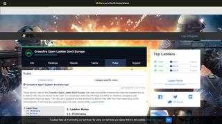 
                            8. Rules - Crossfire Open Ladder 5on5 Europe | ESL Play
