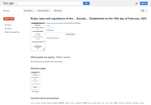 
                            4. Rules, laws and regulations of the ... Society ... Established on ...